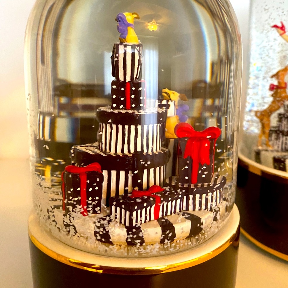 Henri Bendel puppy love globe